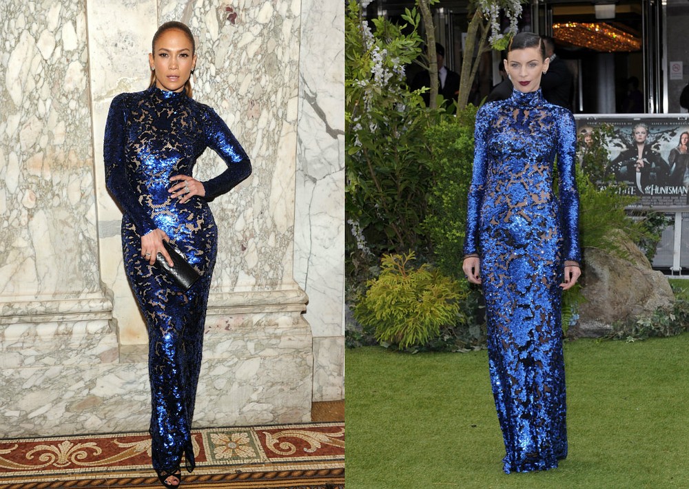 Jennifer Lopez Liberty Ross Tom Ford Dress
