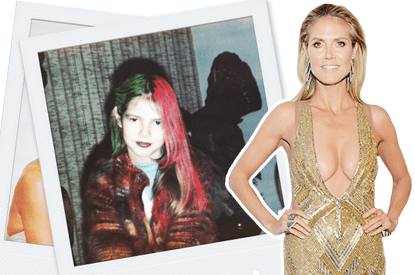 See An Old Photo of Heidi Klum