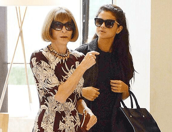 Selena Gomez Lunches With Anna Wintour in Milan