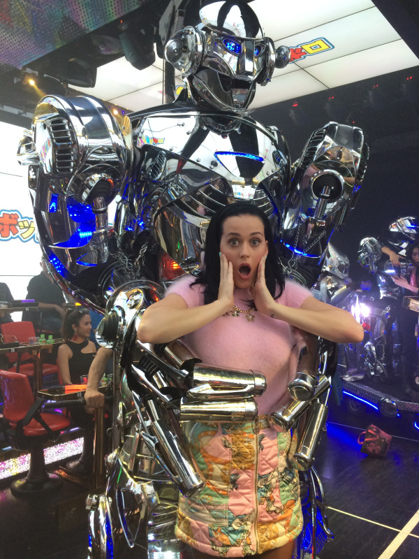 Katy Perry's Twitter photo from Tokyo