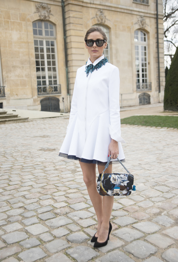 Street Style - Day 4 : Paris Fashion Week - Womenswear Fall/Winter 2014-2015