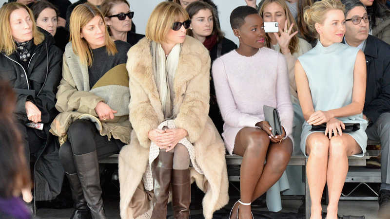 Calvin Klein Collection - Front Row - Mercedes-Benz Fashion Week Fall 2014