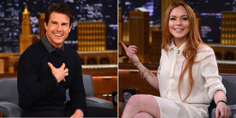 Linday Lohan and Tom Cruise Dating Rumors Are Just That—Rumors