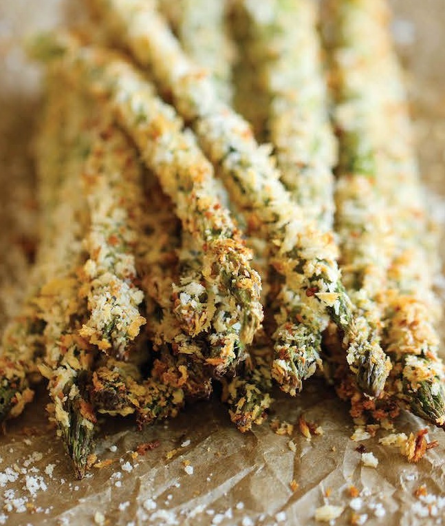 baked asparagus fries
