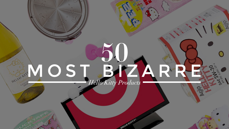 weird hello kitty products