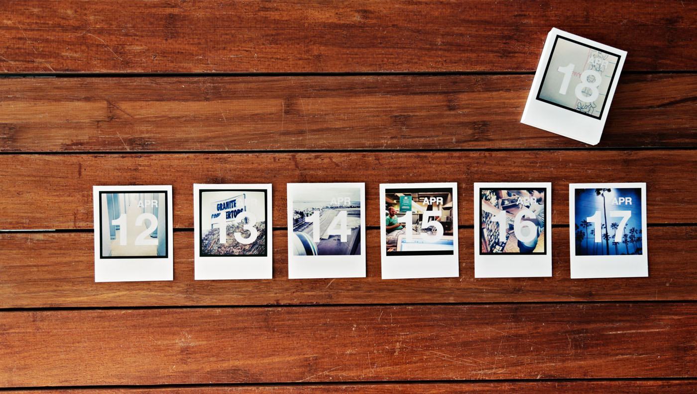 Printed instagram photos.