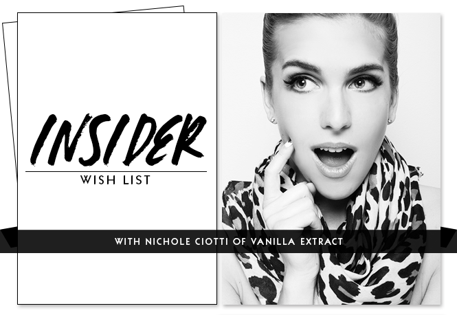 Insider Wish List: The Glossarie's Lara Ramos