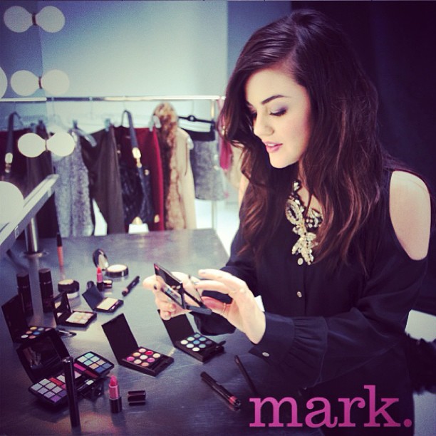 Get 'Pretty Little Liars' Lucy Hale's Purple Smokey Eye