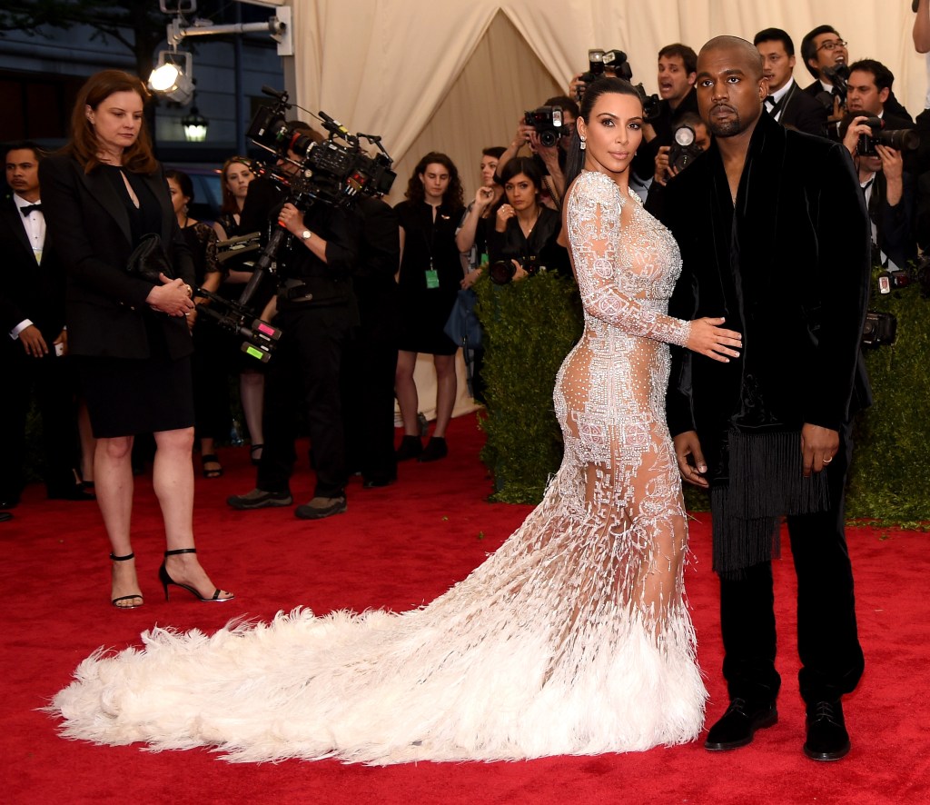 Beyonce Knowles kim kardashian similar met gala dress