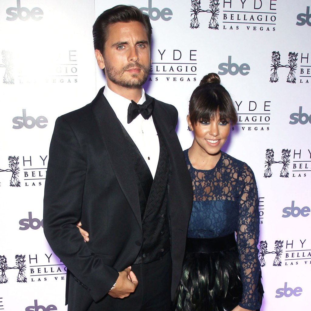 scott disick and Kourtney Kardashian