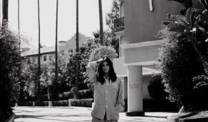 Kim Kardashian Poses in PJs and No Makeup For Vogue Spain
