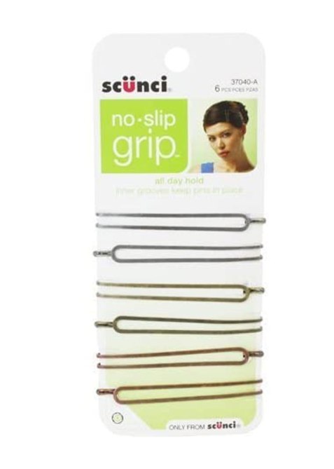 Scunci No-Slip Grip Oval Bobby Pins