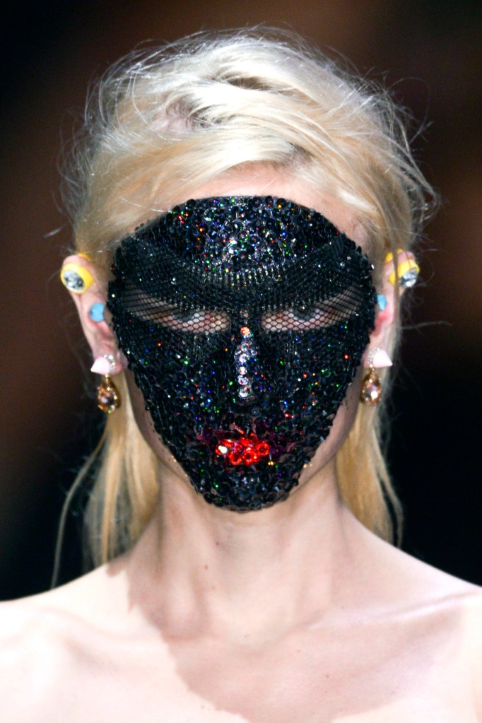 givenchy sequin mask