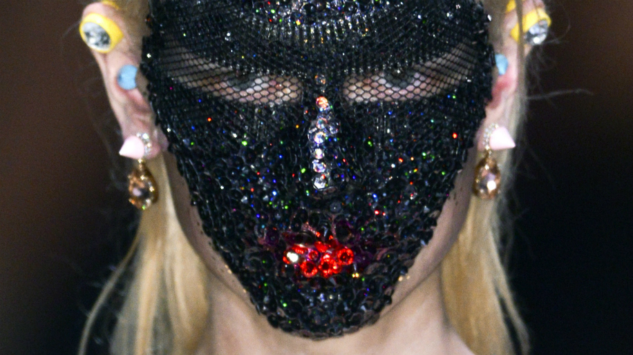 givenchy sequin masks