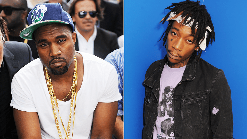 Kanye West Beefs on Twitter with Wiz Khalifa