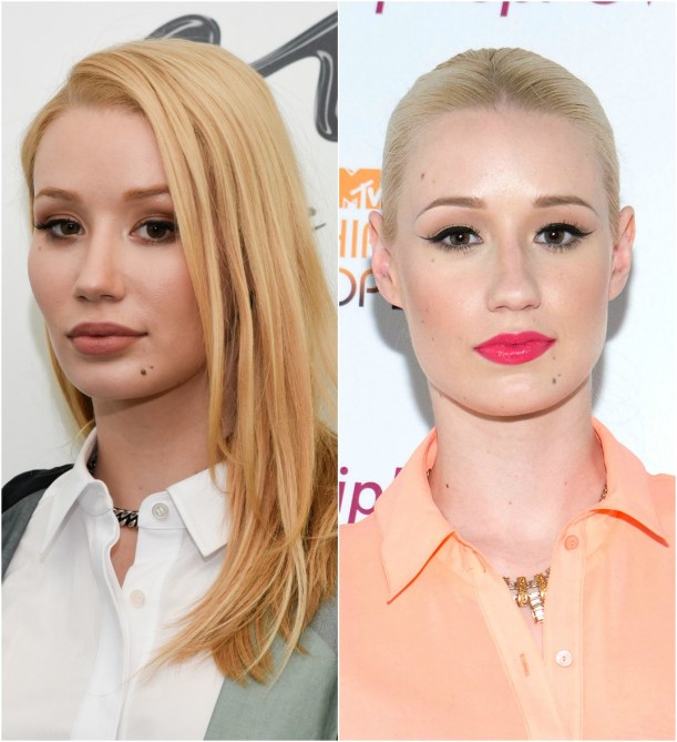 Iggy in 2016; and again in 2012. Getty Images