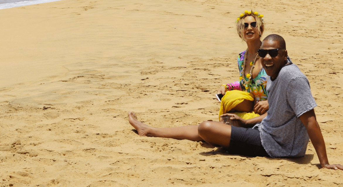 Beyonce, Jay Z, and Blue Ivy Vacation in Hawaii