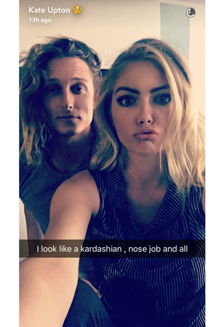 Snapchat / Kate Upton