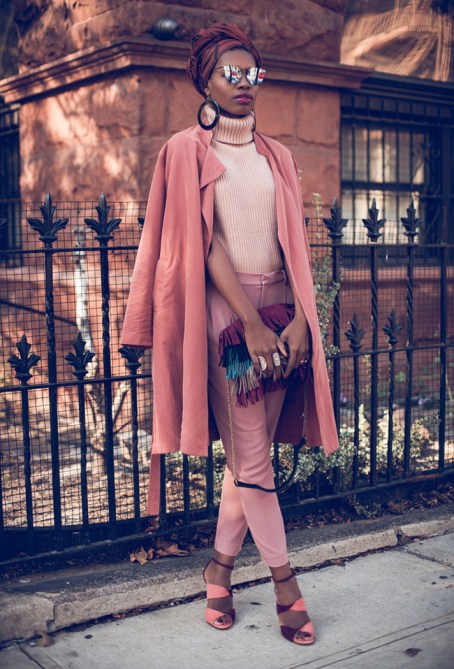 pink coats winter 2016