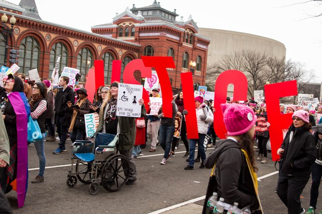 women's march washington dc 2017 signs style