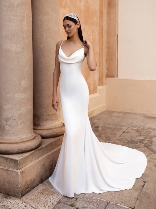 STYLECASTER | 19 Simple, Elegant Wedding Dresses for the Non-Traditional Bride