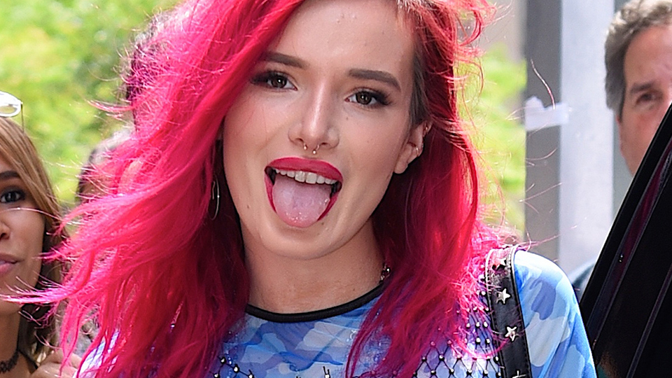 Bella Thorne Wore A Purple Bikini On A Date With Scott Disick