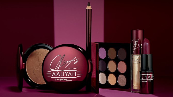 Aaliyah x MAC Collection