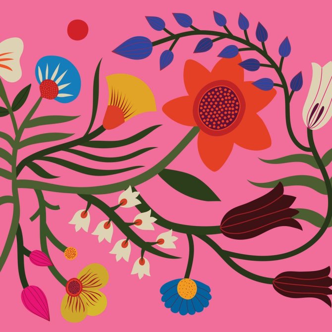 STYLECASTER | Bright Wall Art Pieces