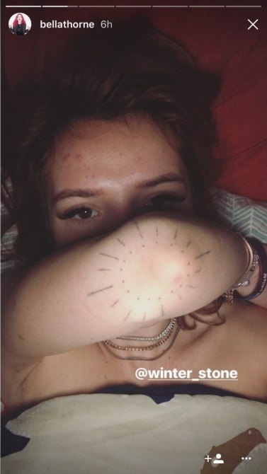 Bella Thorne Tattoo