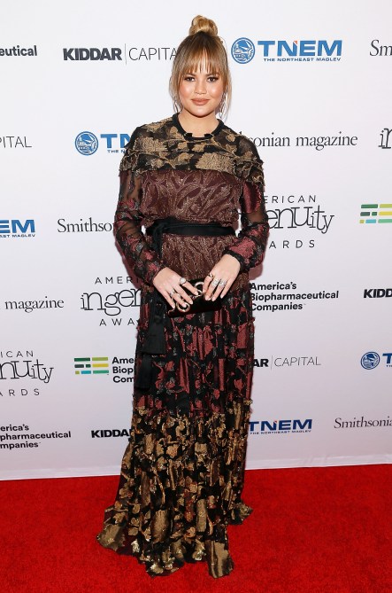 Chrissy Teigen Maternity Style