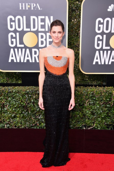 Allison Williams Golden Globes