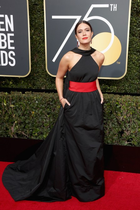 Mandy Moore Golden Globes
