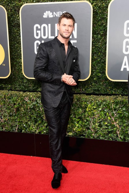 Chris Hemsworth Golden Globes