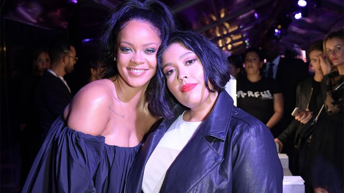 Rihanna and Priscilla Ono