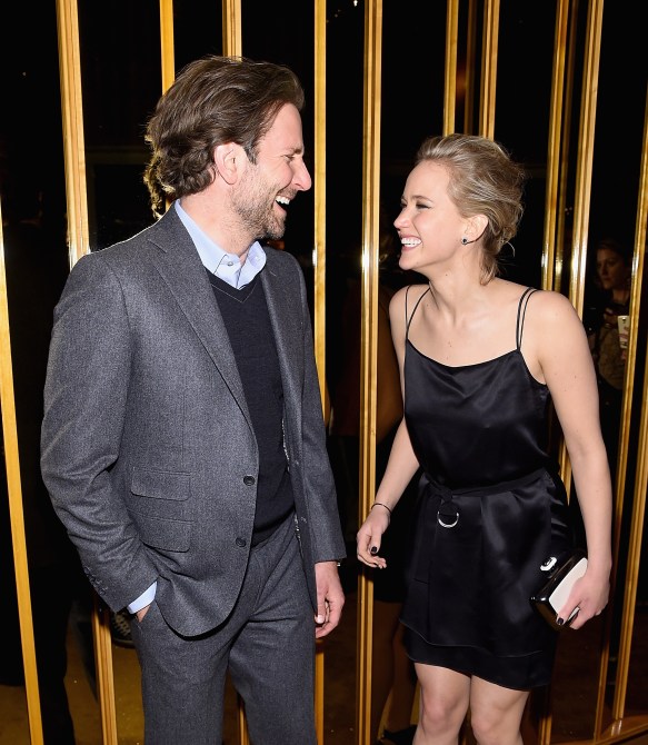 Bradley Cooper and Jennifer Lawrence