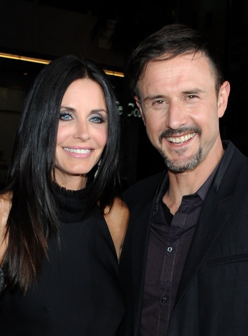 Courteney Cox and David Arquette