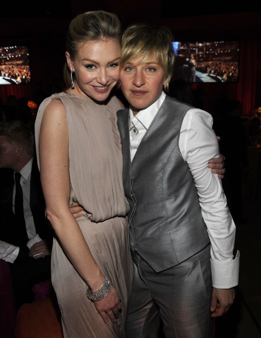Ellen DeGeneres and Portia de Rossi