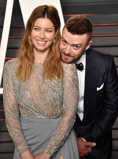 Justin Timberlake and Jessica Biel