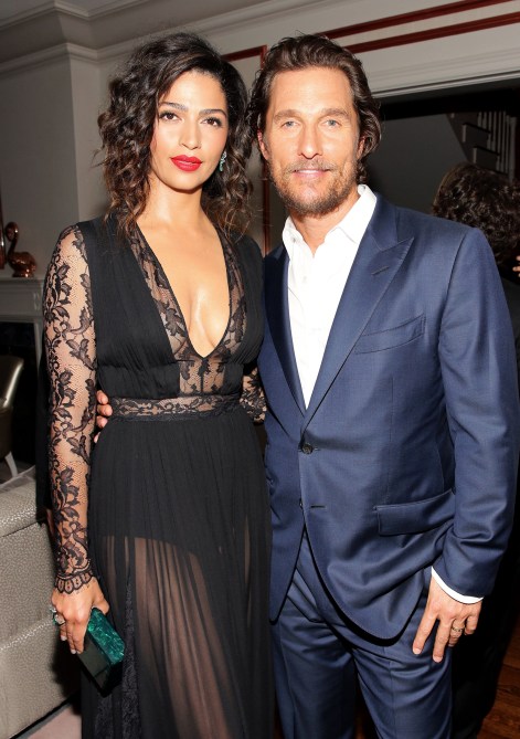 Matthew McConaughey and Camila Alves