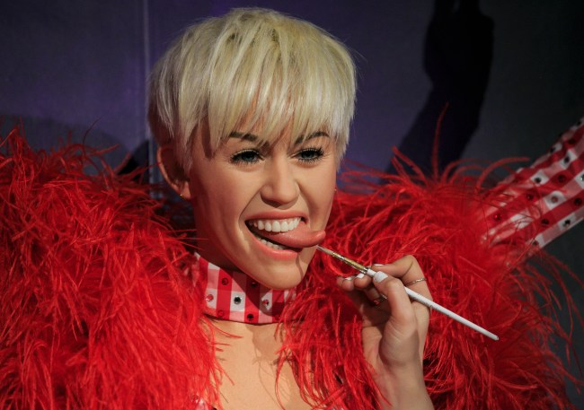 Miley Cyrus Wax Figure