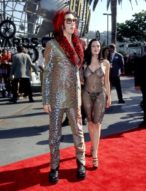 Rose McGowan Marilyn Manson