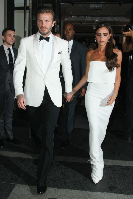 Victoria and David Beckham