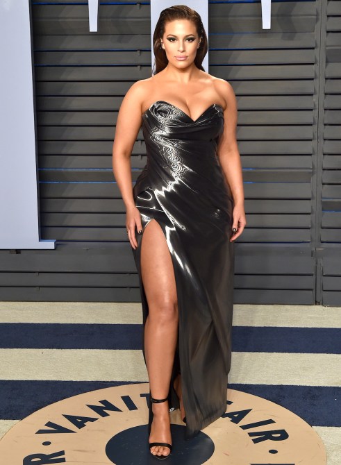 Ashley Graham 2018 Vanity Fair Oscar Party
