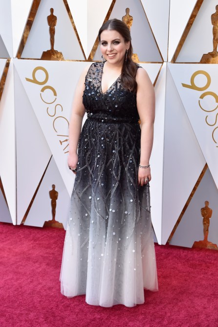 Beanie Feldstein at the 2018 Oscars
