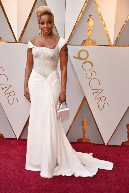 Mary J. Blige at the 2018 Oscars