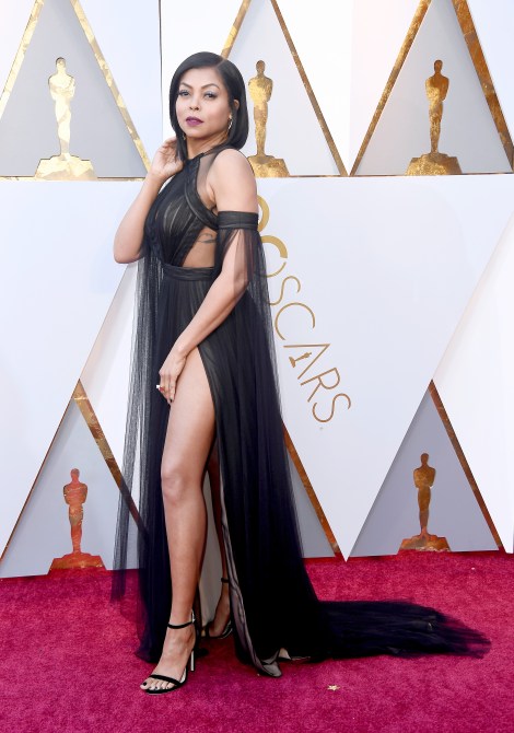 Taraji P. Henson at the 2018 Oscars