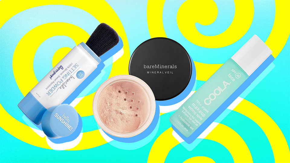 SPF Setting Sprays and Powders