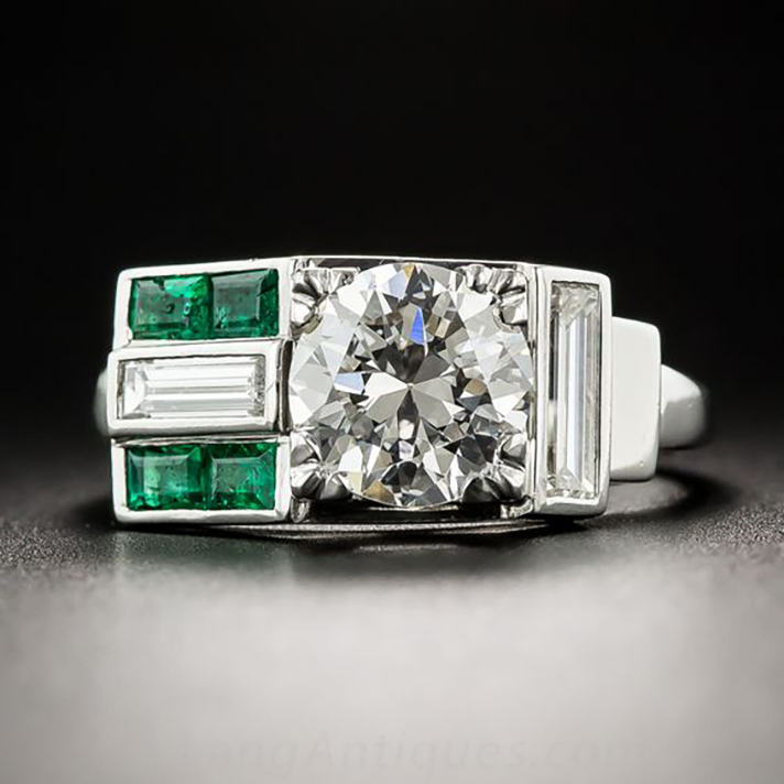 STYLECASTER | 57 Art Deco Engagement Rings So Stunning They Belong in Museums
