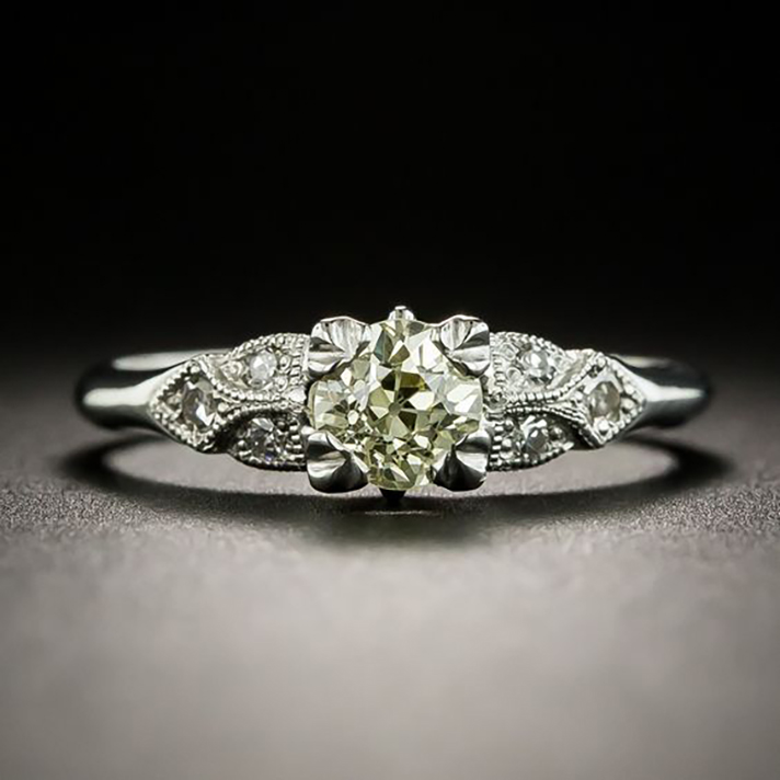STYLECASTER | 57 Art Deco Engagement Rings So Stunning They Belong in Museums