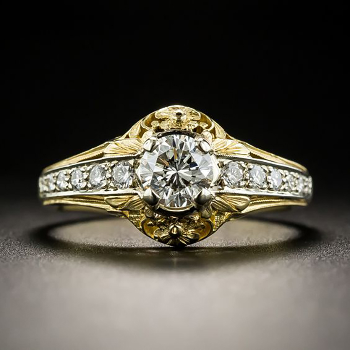 STYLECASTER | 57 Art Deco Engagement Rings So Stunning They Belong in Museums